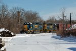 CSXT 8089 Leads L070 in Portland